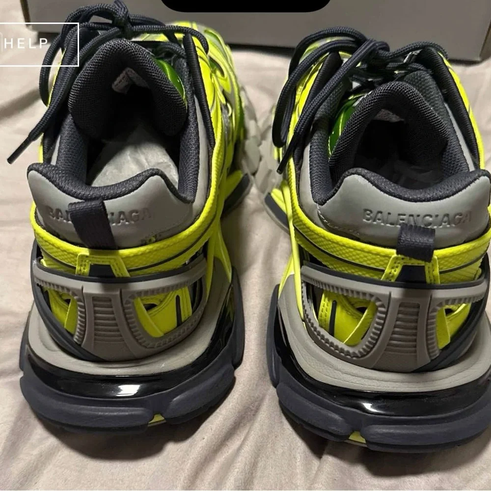 Balenciaga Men’s Track 2 Open Sneakers - Picture 5 of 7